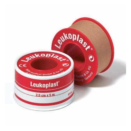 Leukoplast supporto per medicazioni in viscosa color pelle 500 x 2,50 cm