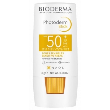 Bioderma Photoderm Max SPF50+ stick protezione solare elevata zone sensibili 8 g Bioderma Photoderm Max SPF50+ stick protezione solare elevata zone sensibili 8 g