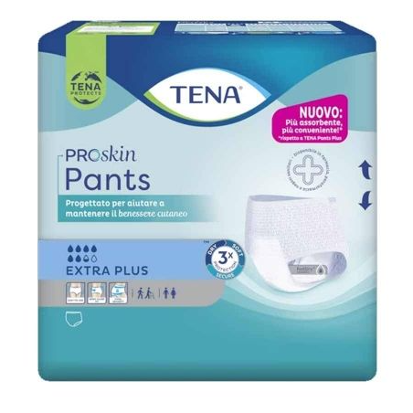 PANNOLONE PER INCONTINENZA TENA PANTS PLUS EXTRAPLUS EXTRA LARGE 12 PEZZI PANNOLONE PER INCONTINENZA TENA PANTS PLUS EXTRAPLUS EXTRA LARGE 12 PEZZI