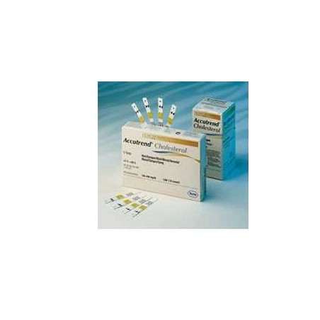 Accutrend Cholesterol strisce reattive per Accutrend GC colesterolo totale 25 pezzi Accutrend Cholesterol strisce reattive per Accutrend GC colesterolo totale 25 pezzi