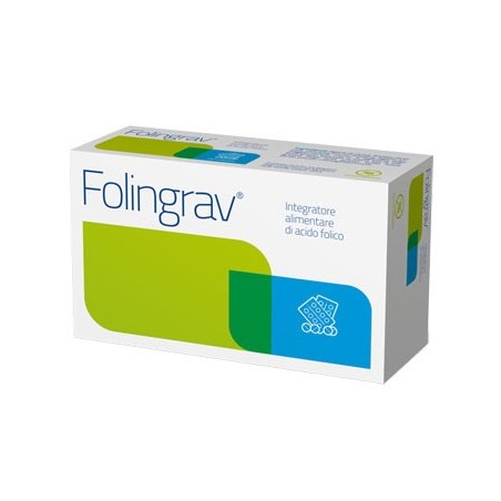 Euronational Folingrav integratore con acido folico per donna in gravidanza 60 compresse Euronational Folingrav integratore con acido folico per donna in gravidanza 60 compresse