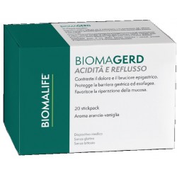 Biomagerd Acidità e Reflusso integratore per prevenzione del reflusso gastroesofageo 20 stickpack