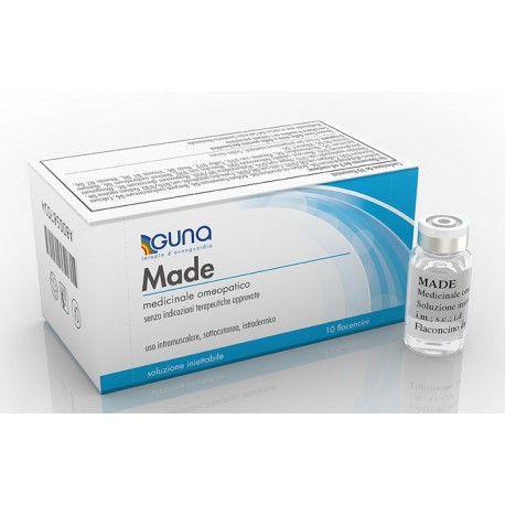 Guna Made medicinale omeopatico 10 vials 2 ml