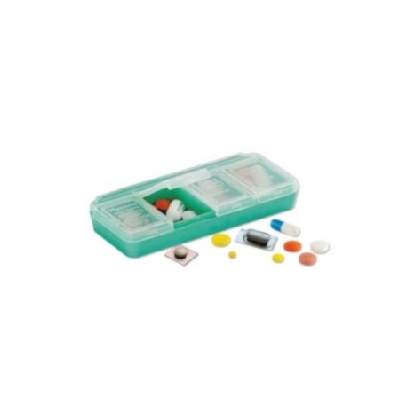 Pillolbox  Portapillole pilloliera giornaliero 4 scomparti made in Italy