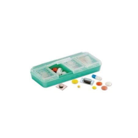 Pillolbox Portapillole pilloliera giornaliero 4 scomparti made in Italy Pillolbox Portapillole pilloliera giornaliero 4 scomparti made in Italy