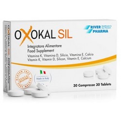 Oxokal Sil integratore per il mantenimento di ossa normali 30 compresse