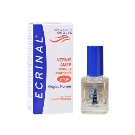 Ecrinal Amaro Onicofagia smalto per smettere di mangiarsi le unghie 10 ml