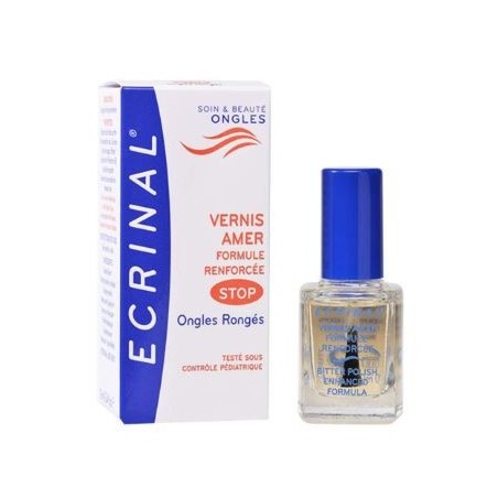 Ecrinal Amaro Onicofagia smalto per smettere di mangiarsi le unghie 10 ml Ecrinal Amaro Onicofagia smalto per smettere di mangiarsi le unghie 10 ml
