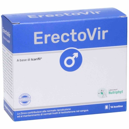 ErectoVir Integratore Antiossidante per Benessere Sessuale 16 bustine ErectoVir Integratore Antiossidante per Benessere Sessuale 16 bustine