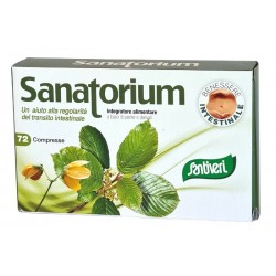 Sanatorium integratore con piante e derivati per regolarità intestinale 72 compresse
