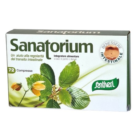 Sanatorium integratore con piante e derivati per regolarità intestinale 72 compresse Sanatorium integratore con piante e derivati per regolarità intestinale 72 compresse