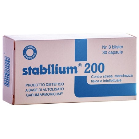 Stabilium 200 integratore per stanchezza fisica e intellettuale 90 capsule Stabilium 200 integratore per stanchezza fisica e intellettuale 90 capsule