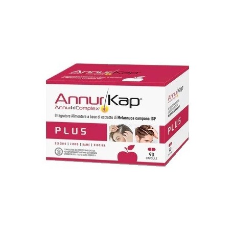 Annurkap Plus Integratore per il benessere dei capelli 90 Capsule