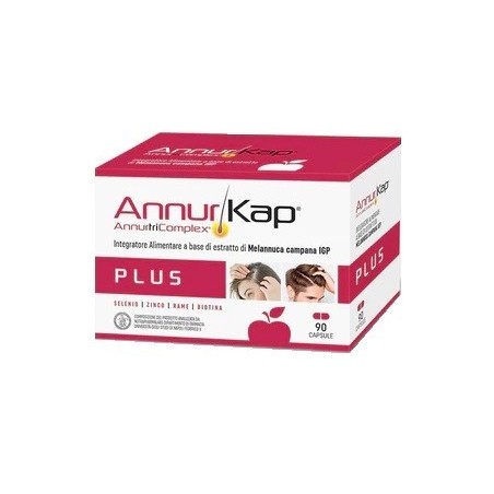 Annurkap Plus Integratore per il benessere dei capelli 90 Capsule