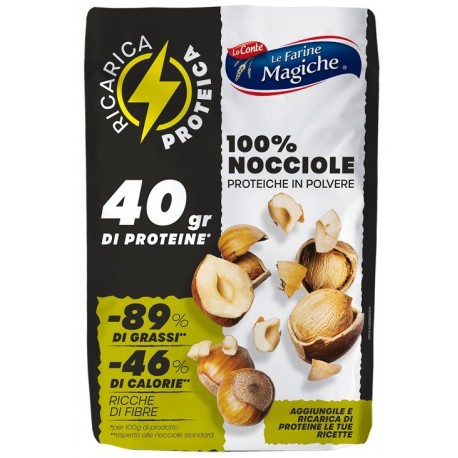 Le Farine Magiche - Ricarica proteica di nocciole 100% proteine in polvere 150 g