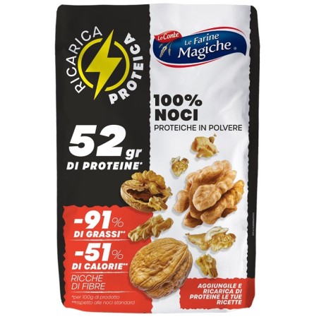 Ricarica proteica di noci 100% proteine in polvere 150 g Ricarica proteica di noci 100% proteine in polvere 150 g