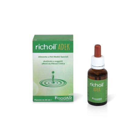 Richoil Adek Alimento Speciale per Fibrosi cistica 50ml Richoil Adek Alimento Speciale per Fibrosi cistica 50ml
