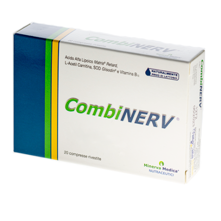 Minerva Medica Combinerv integratore per il benessere del sistema nervoso 20 compresse Minerva Medica Combinerv integratore per il benessere del sistema nervoso 20 compresse