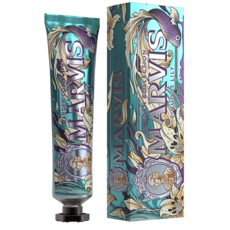 Marvis Sinuous Lily dentifricio edizione limitata giglio e menta 75 ml Marvis Sinuous Lily dentifricio edizione limitata giglio e menta 75 ml