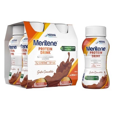 MERITENE DRINK CIOCCOLATO 4 PEZZI DA 200 ML