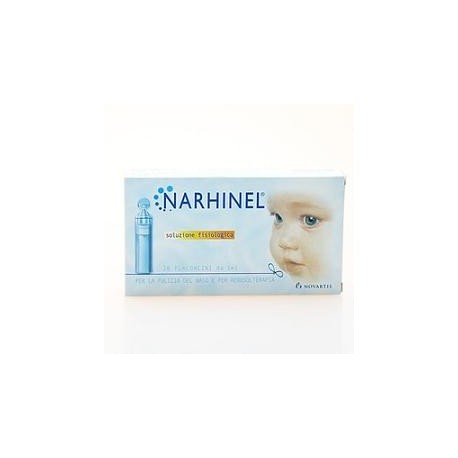 Narhinel Soluzione Fisiologica per l'Igiene Nasale dei Bambini 20 Fiale