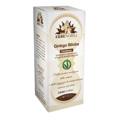 Fitomater Ginkgo Biloba 50 ml - Integratore per il microcircolo Fitomater Ginkgo Biloba 50 ml - Integratore per il microcircolo