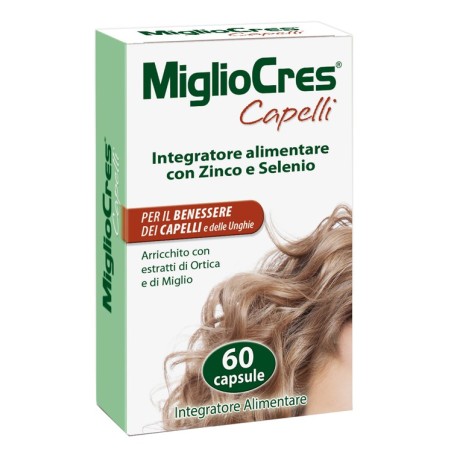F&f Migliocres Capelli integratore anticaduta 60 capsule F&f Migliocres Capelli integratore anticaduta 60 capsule
