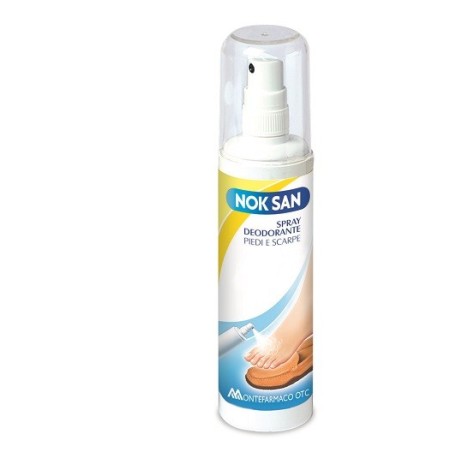 Nok San Spray Deodorante per piedi e scarpe elimina i cattivi odori 100 ml Nok San Spray Deodorante per piedi e scarpe elimina i cattivi odori 100 ml