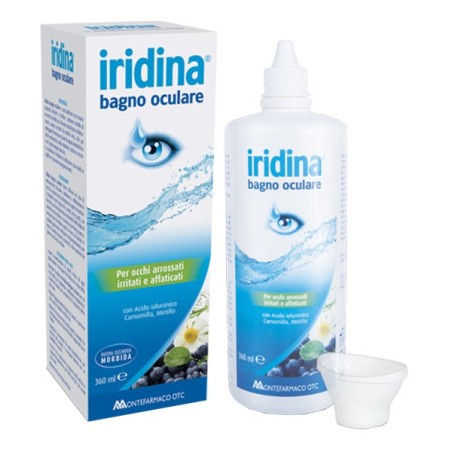 Iridina Bagno Oculare soluzione idratante lenitiva 360 ml Iridina Bagno Oculare soluzione idratante lenitiva 360 ml