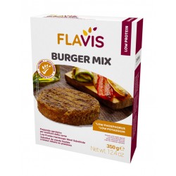 Dr. Schar Flavis Burger Mix preparato aproteico per sostituto della carne 350 g