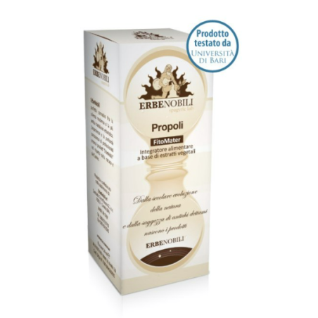 Fitomater Propoli 50 ml - Soluzione idroalcolica per le vie respiratorie Fitomater Propoli 50 ml - Soluzione idroalcolica per le vie respiratorie