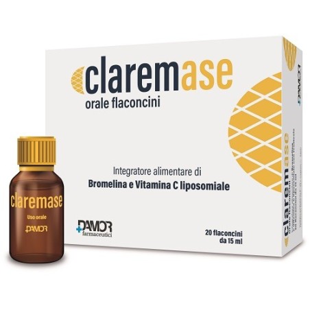 Claremase Orale integratore drenante per la pelle 20 flaconcini Claremase Orale integratore drenante per la pelle 20 flaconcini