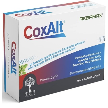 CoxAlt Integratore per Tensione delle Articolazioni 20 compresse CoxAlt Integratore per Tensione delle Articolazioni 20 compresse