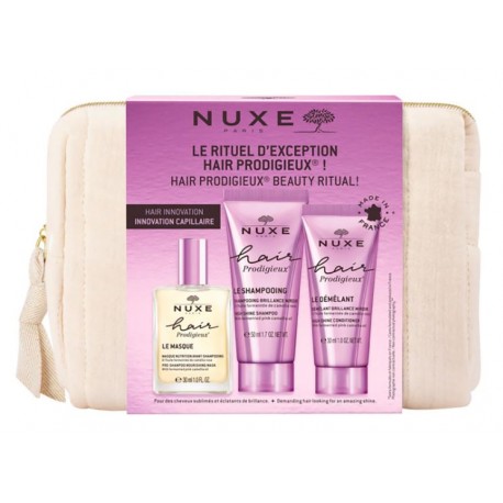 Nuxe Rituel Hair Prodigieux trousse con prodotti per capelli da viaggio