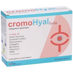 BiTau CromoHyal Forte Integratore per il Benessere delle Articolazioni 14 bustine