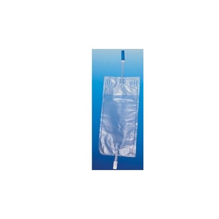 SACCA PER URINA DA GAMBA IN PVC CON TUBO DI SCARICO LUNGHEZZA 35CM PER COLLEGAMENTO AL POLPACCIO CAPACITA' 750ML COMPLETO DI VAL SACCA PER URINA DA GAMBA IN PVC CON TUBO DI SCARICO LUNGHEZZA 35CM PER COLLEGAMENTO AL POLPACCIO CAPACITA' 750ML COMPLETO DI VAL