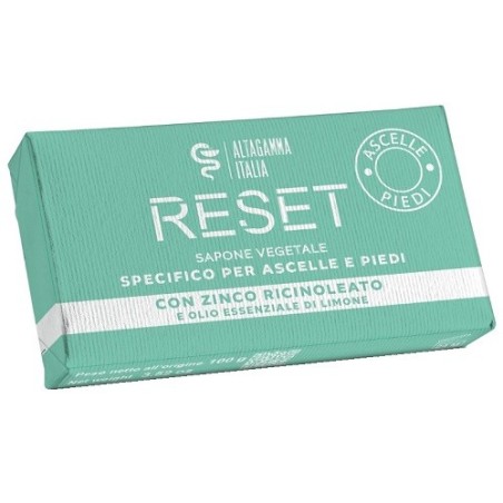 Reset Sapone vegetale specifico per ascelle e piedi 1 pezzo Reset Sapone vegetale specifico per ascelle e piedi 1 pezzo
