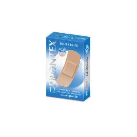 Safety Prontex Skin Strips Cerotti ipoallergenici sterili formato grande 12 pezzi Safety Prontex Skin Strips Cerotti ipoallergenici sterili formato grande 12 pezzi