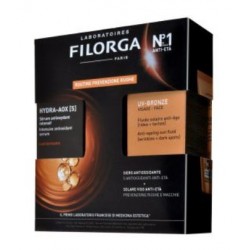 Filorga Routine Prevenzione Rughe Hydra-AOX siero + UV Bronze crema viso SPF50+