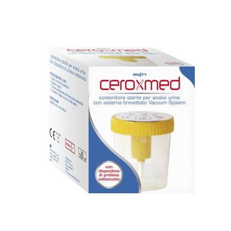 Ceroxmed Contenitore sterile per analisi urine 100 ml 1 pezzo Ceroxmed Contenitore sterile per analisi urine 100 ml 1 pezzo