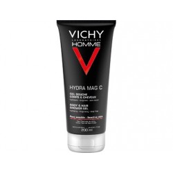Vichy Homme Hydra Mag C gel doccia idrante corpo e capelli uomo 200 ml