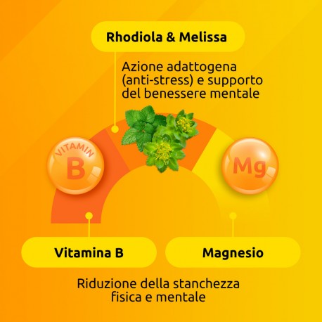 Supradyn Ricarica No Stress 20 bustine - Integratore di vitamine e magnesio contro stanchezza da stress