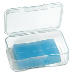 Ear Soft Tappo Auricolare Protettivo Sagomabile in Silicone - 3 Paia