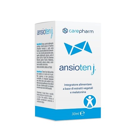 Ansioten J integratore per rilassamento e benessere mentale 30 ml