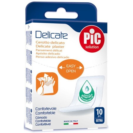PIC Delicate Extra cerotto in TNT con tampone antibatterico 10 pezzi PIC Delicate Extra cerotto in TNT con tampone antibatterico 10 pezzi