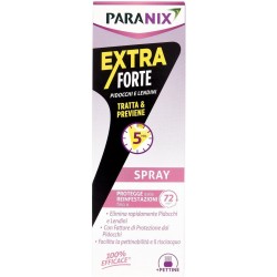Paranix Spray Extra Forte Tratta e Previene Pidocchi e Lendini 100 ml