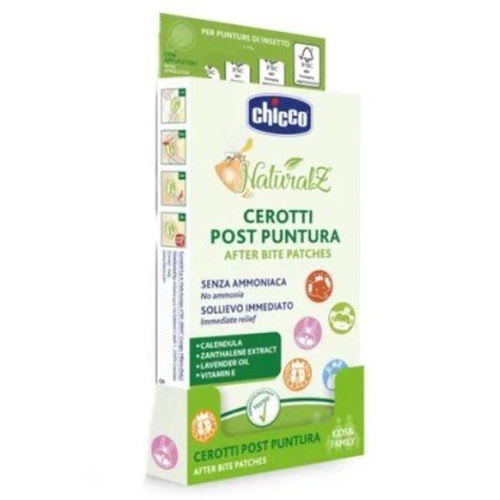 Chicco Natural Z Cerotti Dopo Puntura per bambini senza ammoniaca 30 cerotti Chicco Natural Z Cerotti Dopo Puntura per bambini senza ammoniaca 30 cerotti