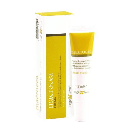 Macrocea Crema dermoprotettiva riequilibrante per trattamento antisettico e riparazione tissutale 15 ml Macrocea Crema dermoprotettiva riequilibrante per trattamento antisettico e riparazione tissutale 15 ml