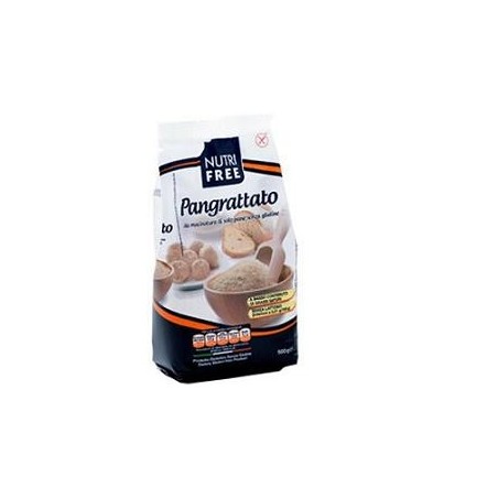 Nutrifree Pangrattato senza glutine per impanare gratinare farcire 500 g Nutrifree Pangrattato senza glutine per impanare gratinare farcire 500 g