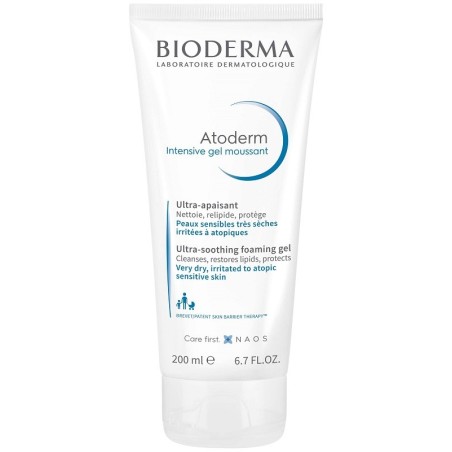 Bioderma Atoderm Intensive Gel detergente purificante corpo delicato con azione anti-prurito 200 ml